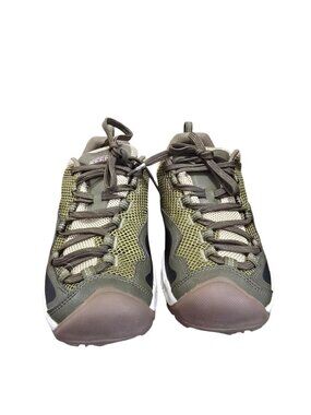 Keen Wasatch crest vent hiking women's shoes in green/black size 9